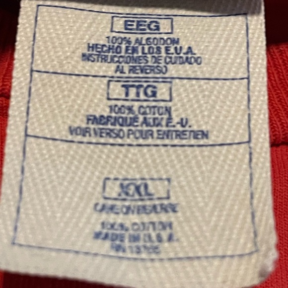 Vintage Ohio State Buckeyes Football XXL Shirt Made in USA look at all pics - Picture 8 of 10